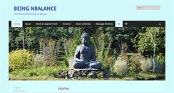 Desktop Screenshot of beingnbalance.com