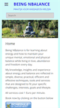 Mobile Screenshot of beingnbalance.com